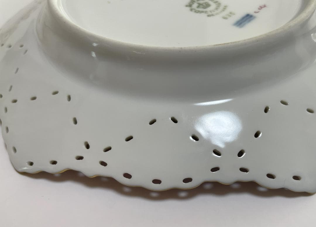 ロイヤルコペンハーゲン　バーガンディ ダブルレース