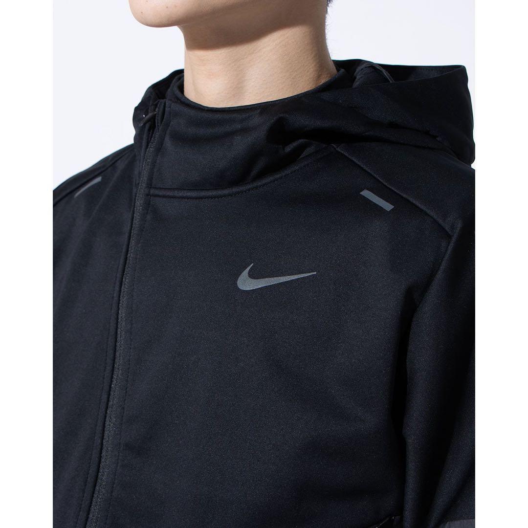 【短時間2回使用極美品】NIKE RUNNINGスフィアシールドランナー上下L黒