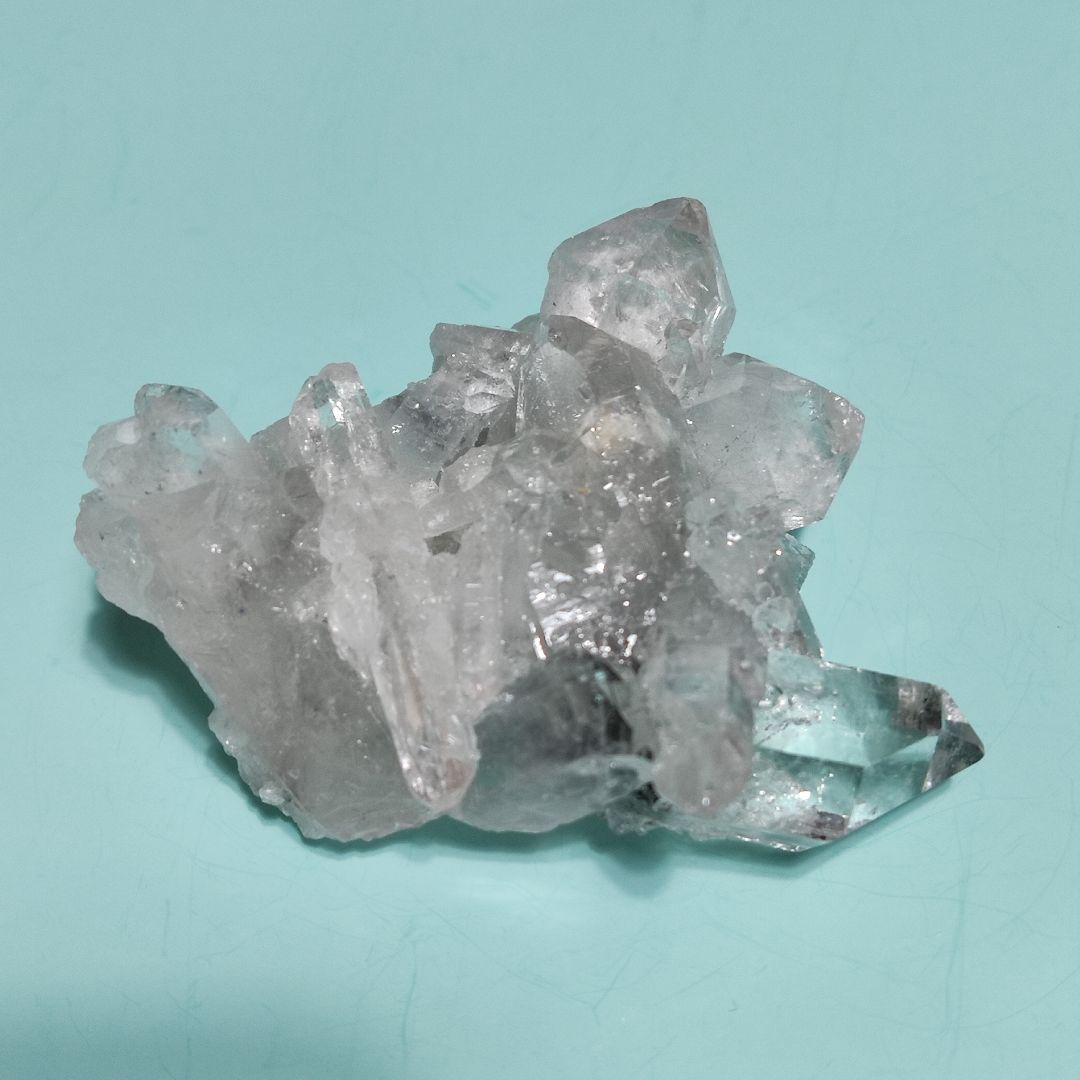 パワーストーン　天然石　ルチルクォーツ　レインボー入り　46g　No.887