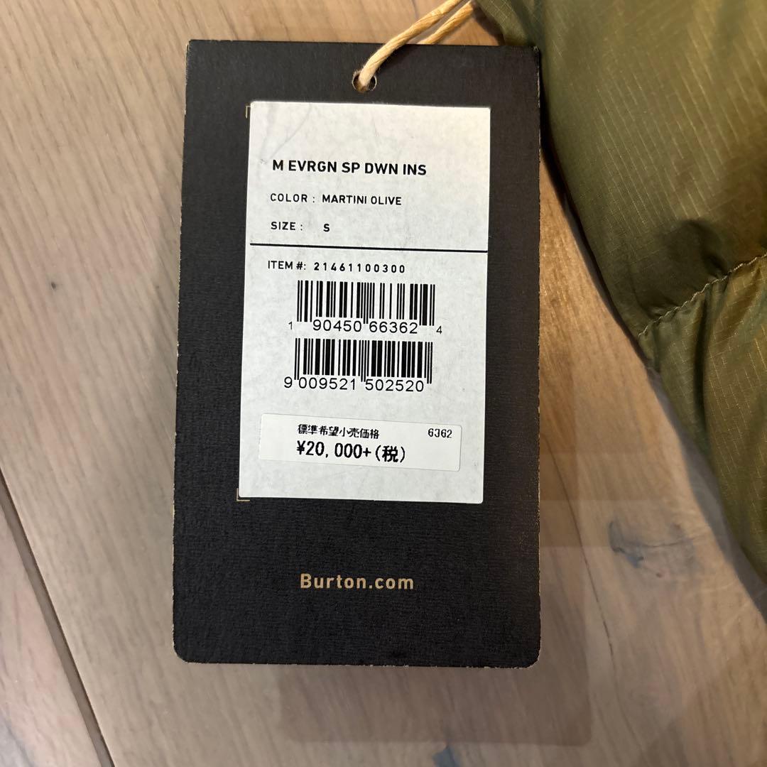 BURTON オリーブ ダウンジャケット　サイズJPN M バートン
