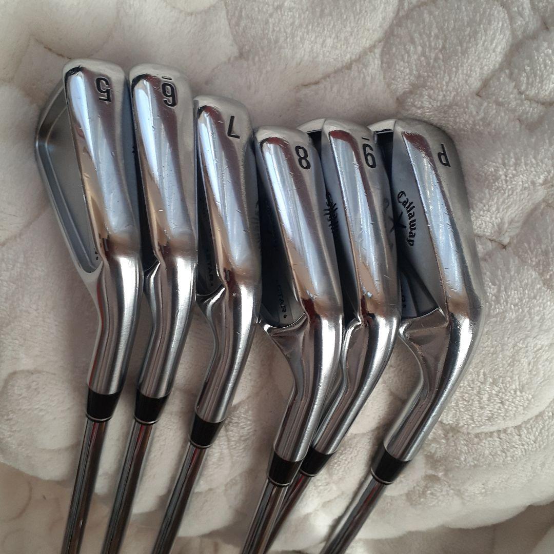 シ*オ様 2024 Callaway X Forged スター アイアン 6本セ