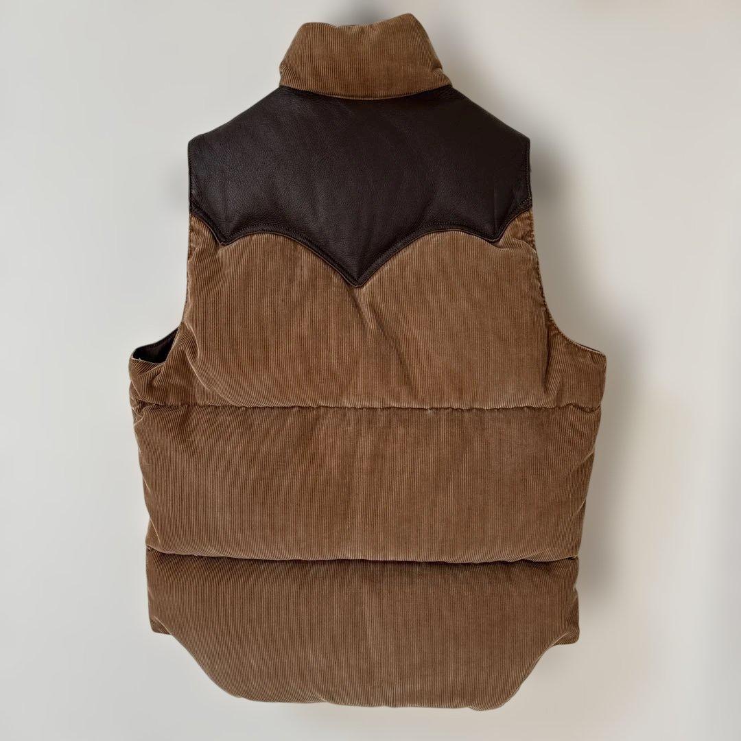 R00699 BEAMS ロッキーマウンテンフェザーベッド ベストダウン 36