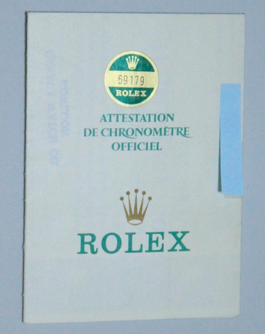 ロレックスデイトジャスト６９１７９の関連品など合計５点