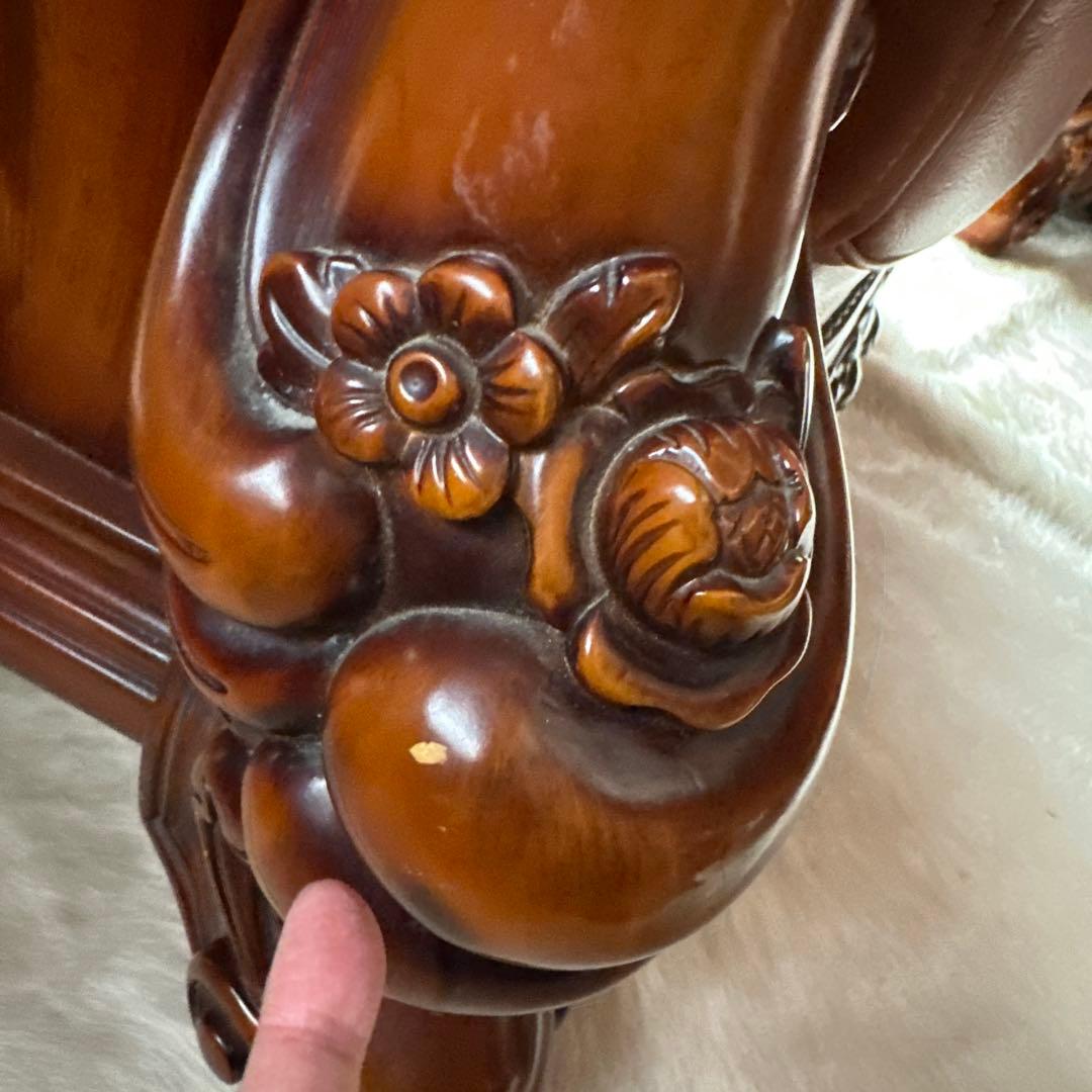 削除前最終お値引き❣️ヴィンテージ1pソファー　1人掛けソファ