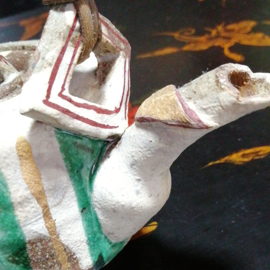 九谷　虚空蔵窯土瓶