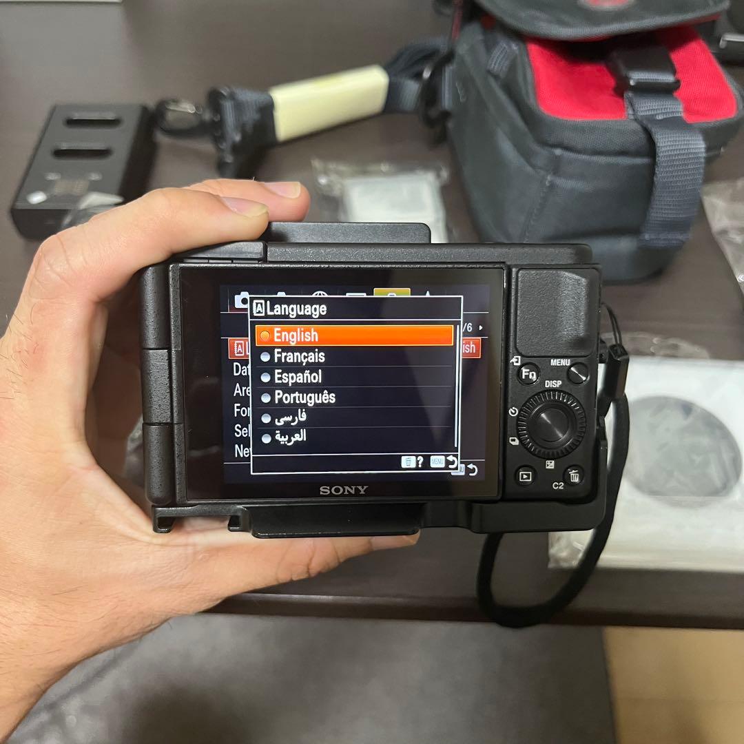 【海外版 / English 対応】Sony ZV-1 セット