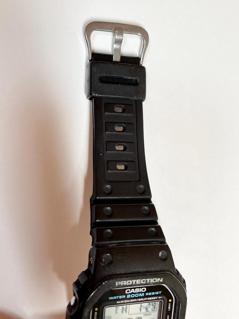 ★G-SHOCK DW-5600C-1V 901 スピード 海外 グリーン電球