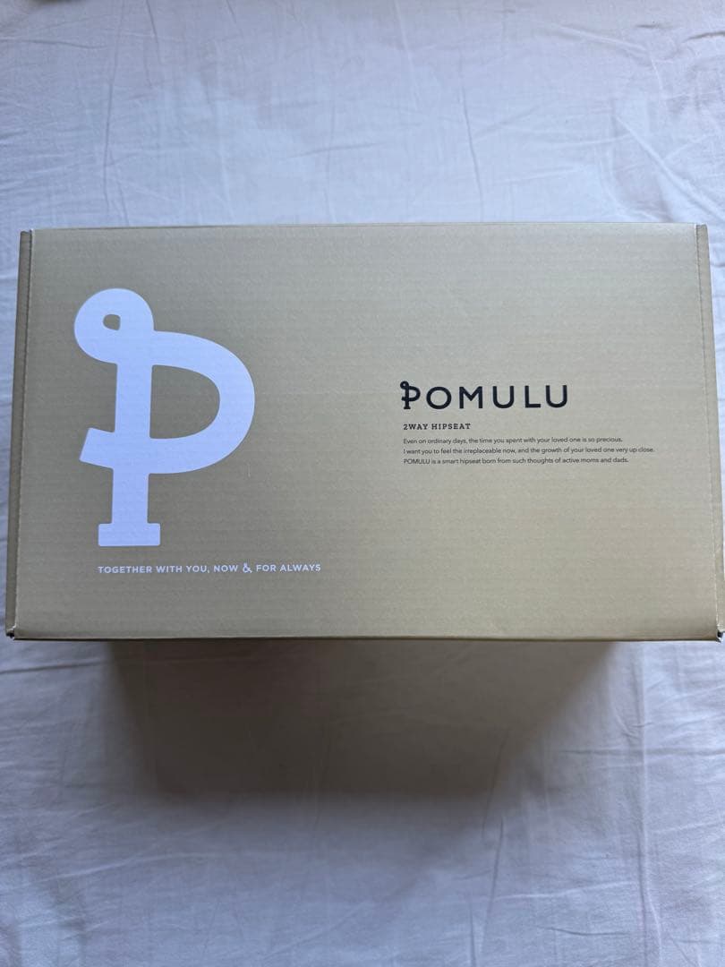 POMULU ポムル　ヒップシート　ショルダーバック　新型ブラック　 試着のみ