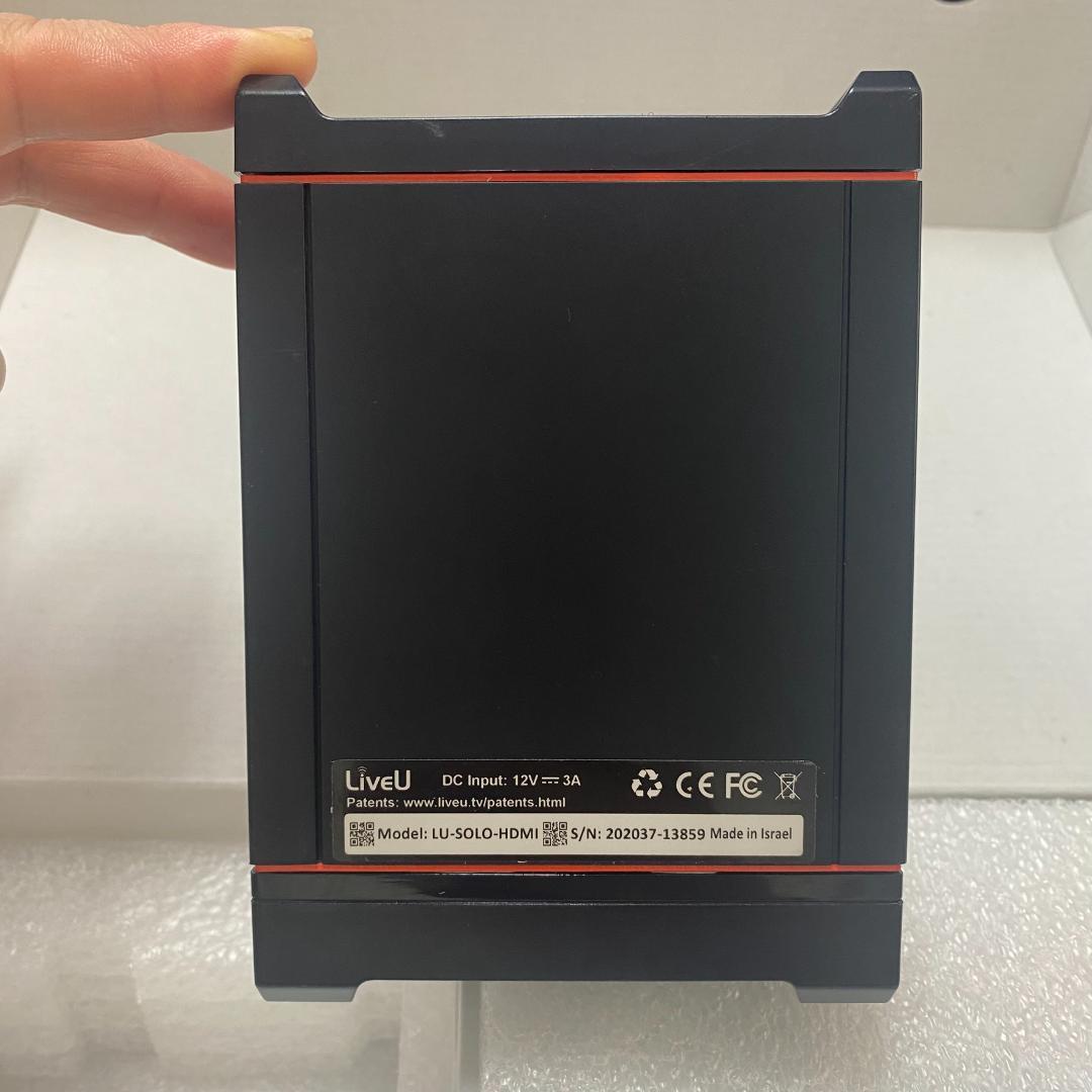 LiveU solo HDMI　ライブ配信機
