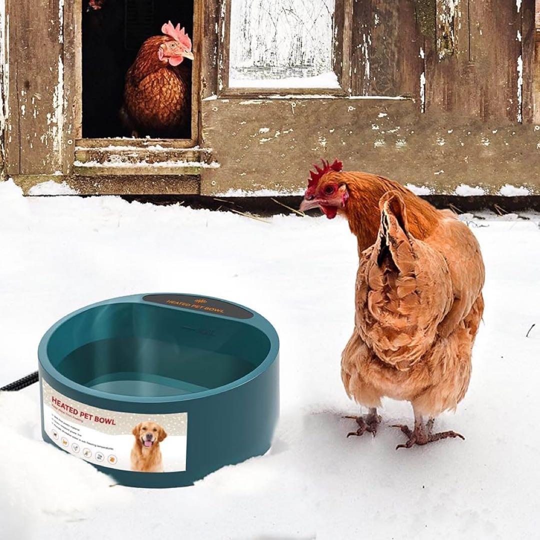 ❣️未使用❣️ Namsan 加熱ペットボウル 加熱 給水器犬猫水飲み器室内用屋外用