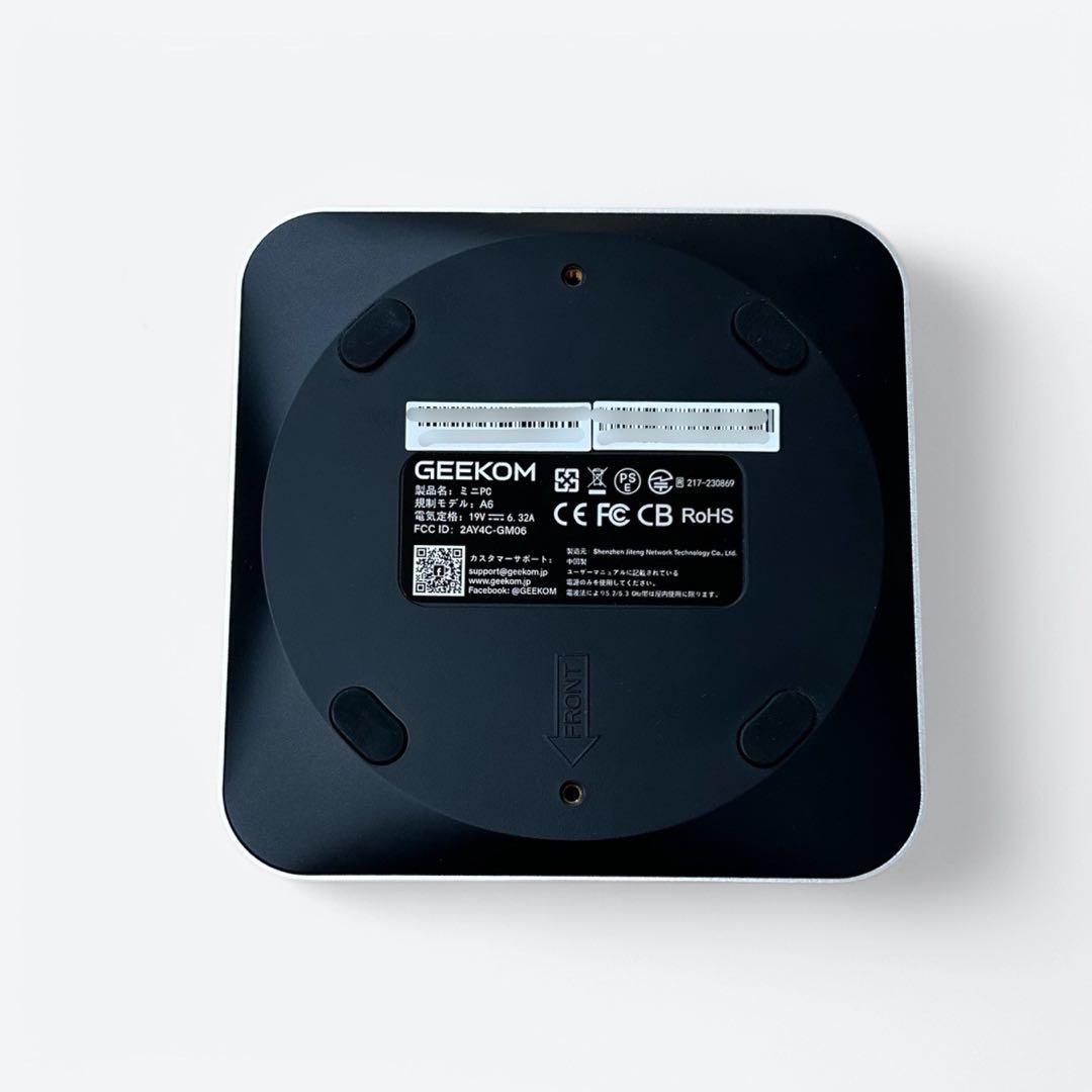 GEEKOM A6 ミニPC Ryzen 7 6800H