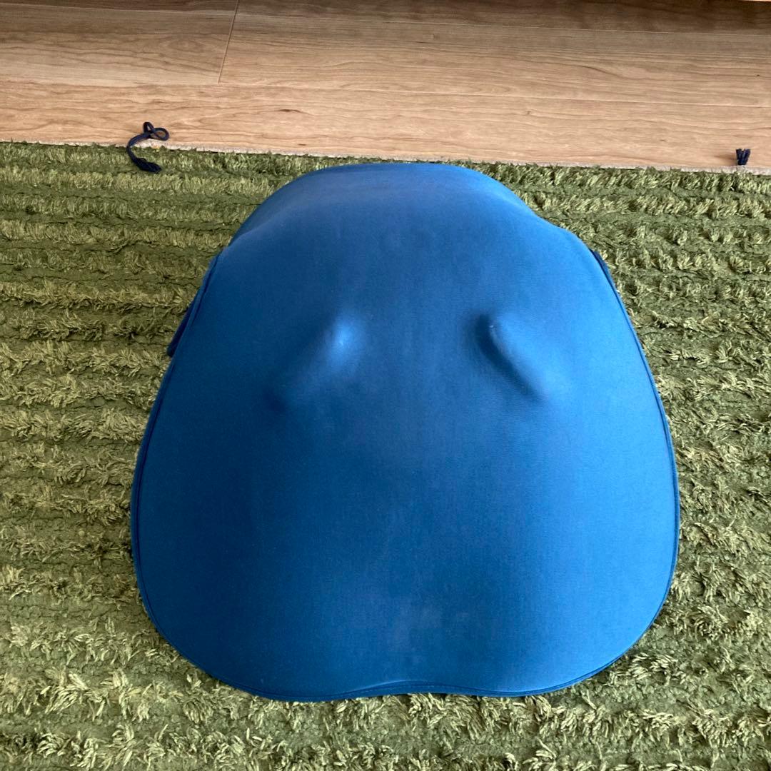 美品 MTG Style スタイル 座 椅子 ボディメイク シート スマート 青