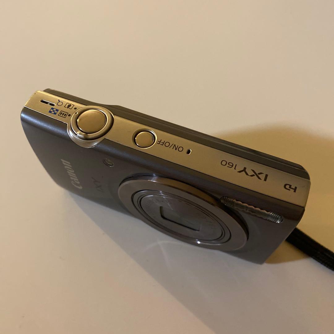 【美品】Canon IXY 160 コンパクトデジタルカメラ シルバー