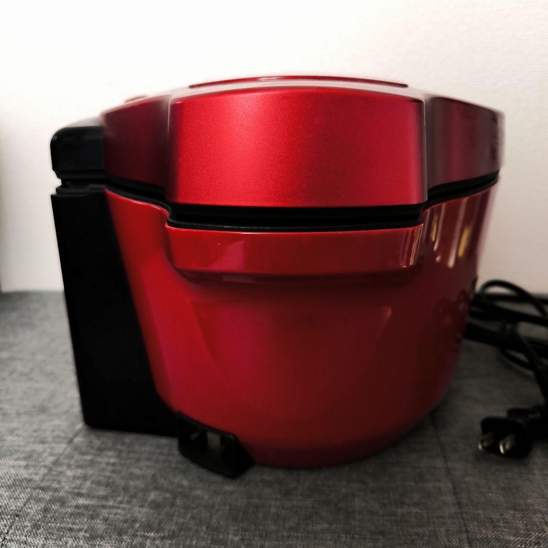 SHARP シャープ HEALSLO HOTCOOK 電気圧力鍋 レッド