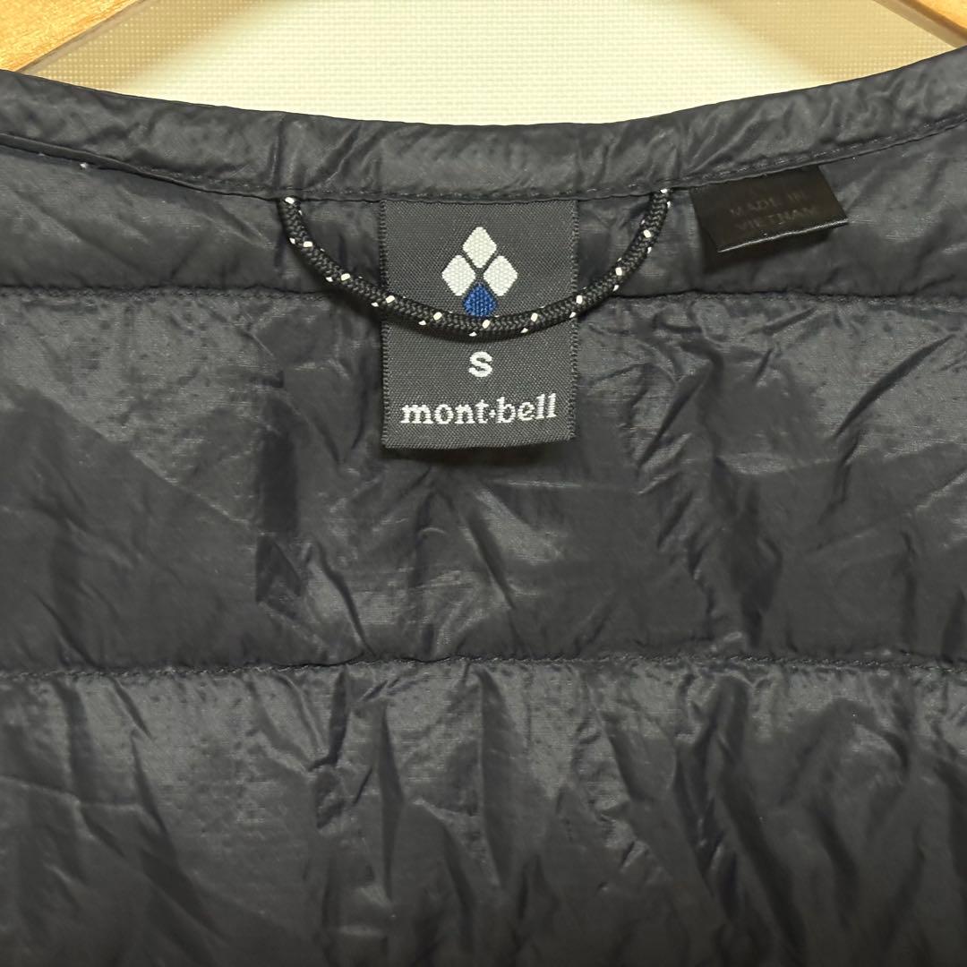 mont-bell スペリオダウン ラウンドネックジャケット　S 黒