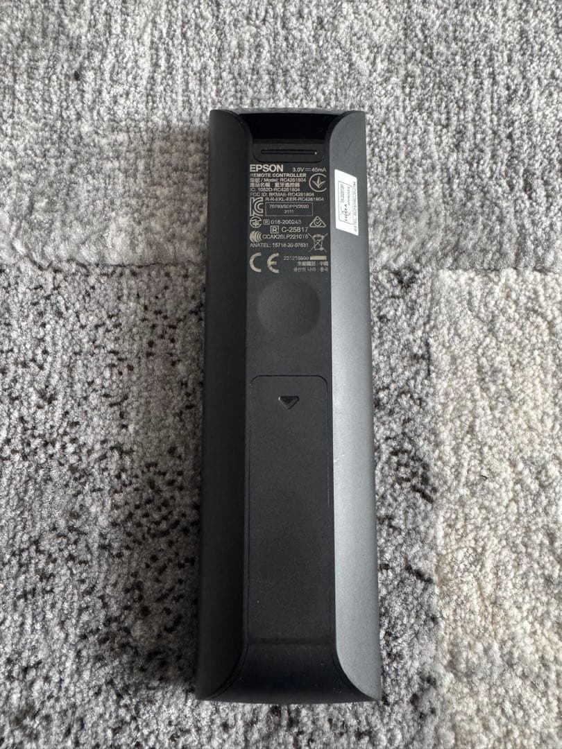 エプソン EF-12 ホームプロジェクター 天井設置用アダプタ付き