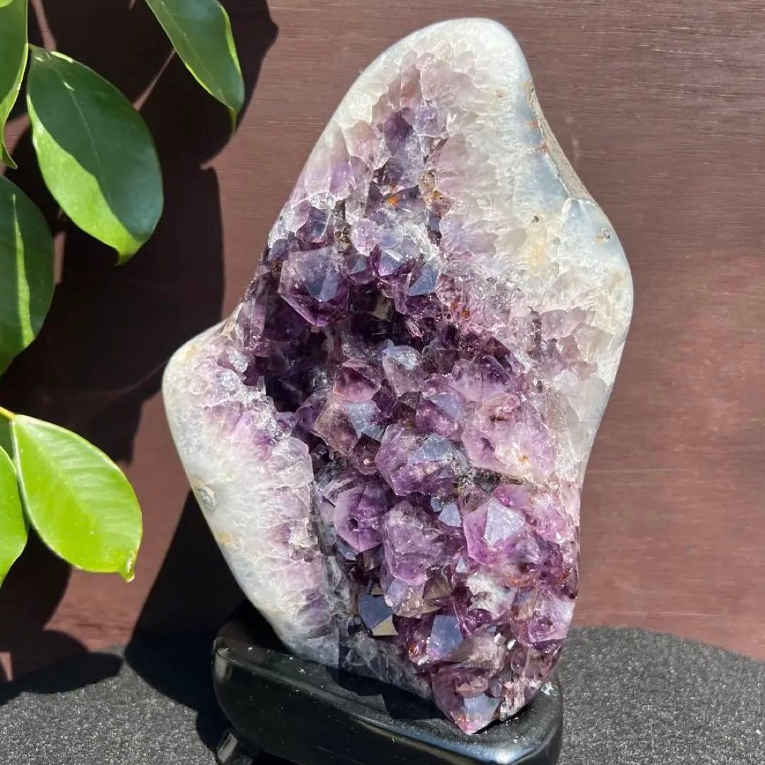 アメジスト クラスター 原石 紫水晶 天然石 パワーストーン 置き物
