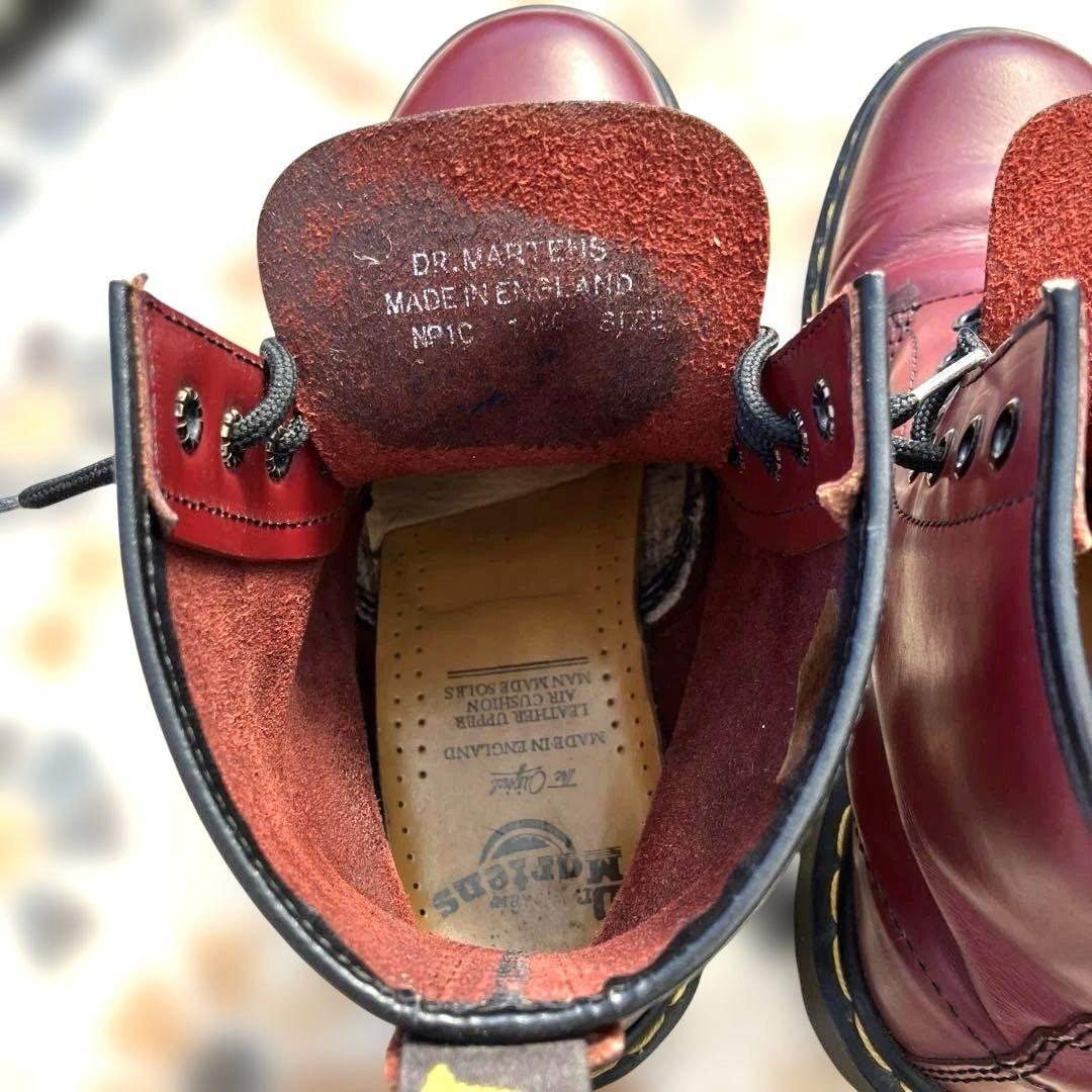 Dr.Martensドクターマーチン　イングランド製 チェリーレッド27.0㎝