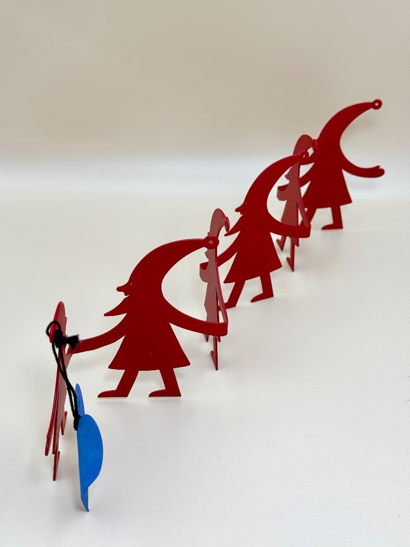 フィンランド購入 アイアン製 北欧オブジェ 未使用 約34cm