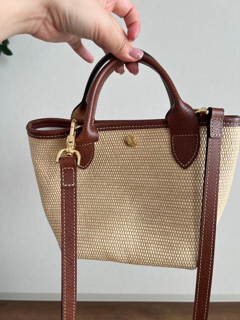 ロンシャン　ル パニエ プリアージュ ブラウン