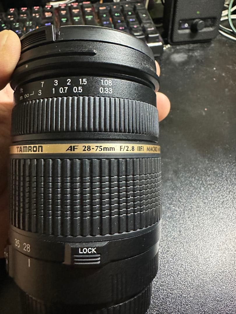 レンズ(ズーム) TAMRON AF 28-75mm F2.8 XR Di EF