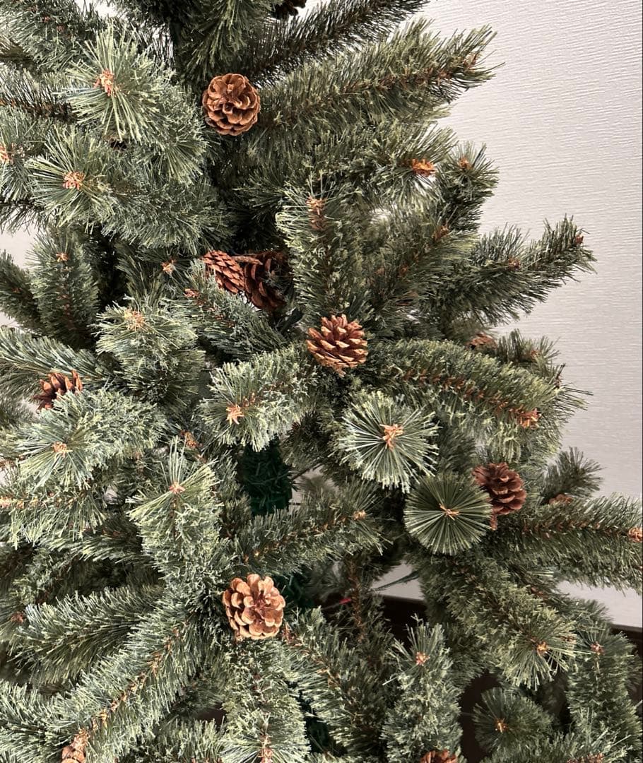 studio CLIP 松ぼっくり付きクリスマスツリー 約150cm