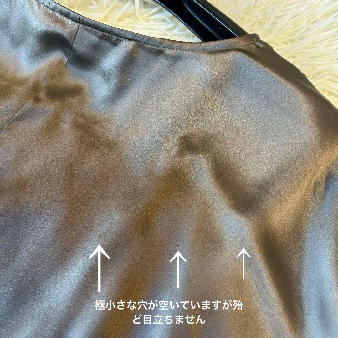 新品タグ付き　MARINA RINALDIマリナリナルディシルクメタルブラウス