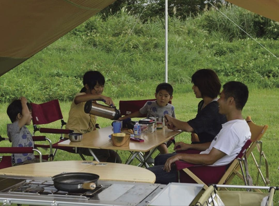  peak ワンアクションテーブルロング竹 LV-015TR 美品