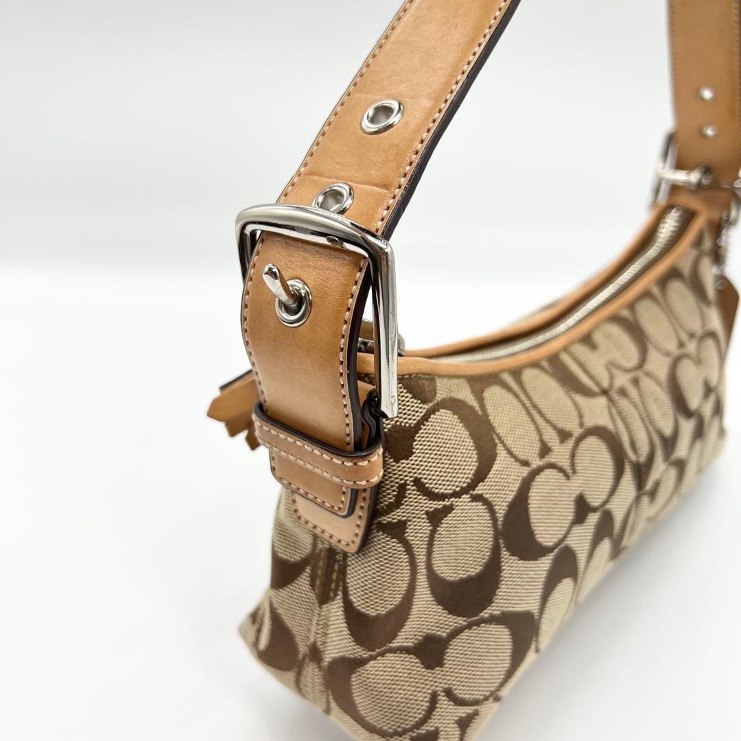 バッグ Coach 6371 Signature Shoulder bag Brown