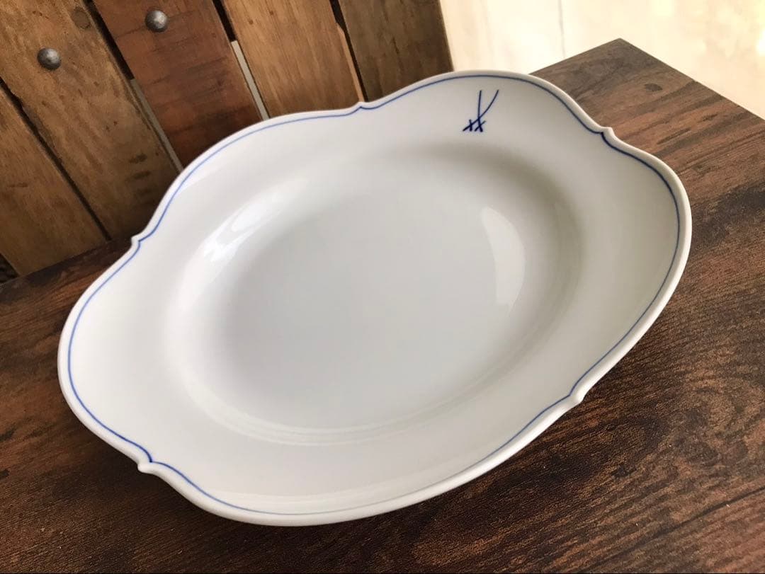 マイセン　双剣　ディナープレート　26cm