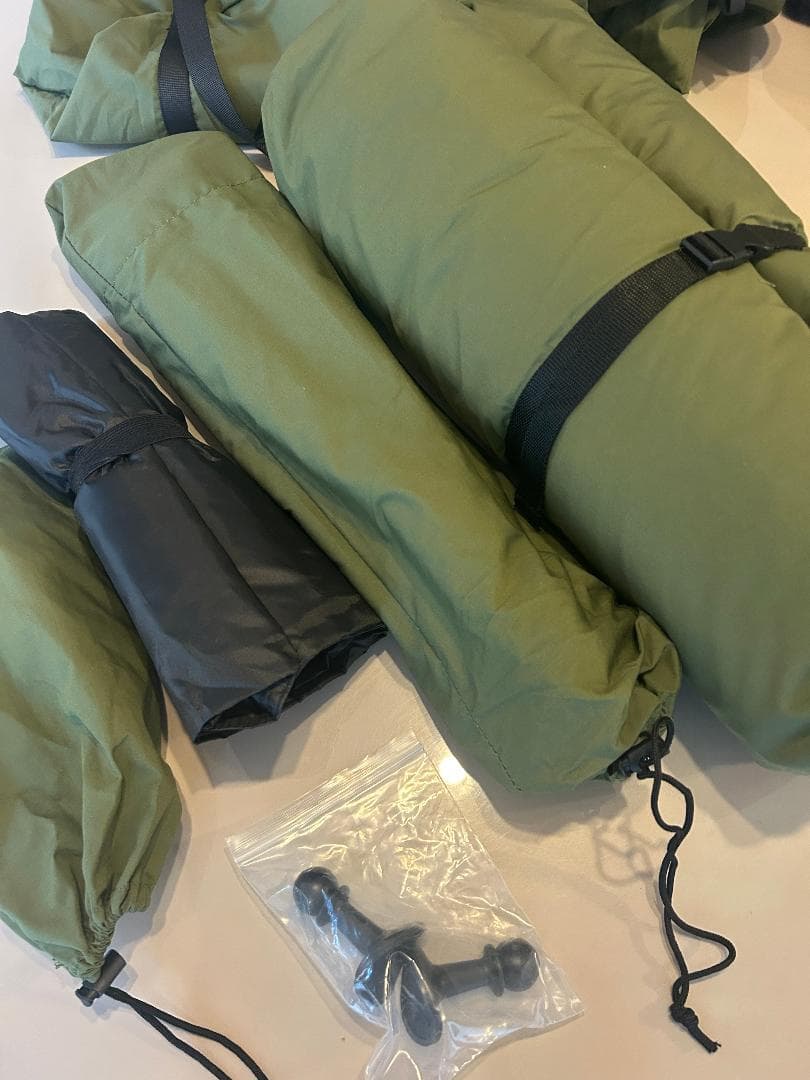 【訳あり】 TENPLAY 1-2人用 TCコットンテント カーキ