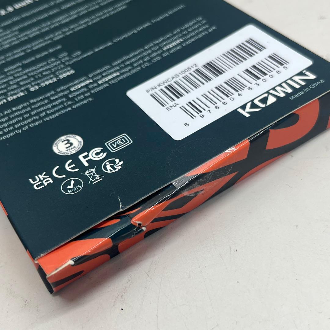 KOWIN CAS100 512GB SSD 2.5インチ