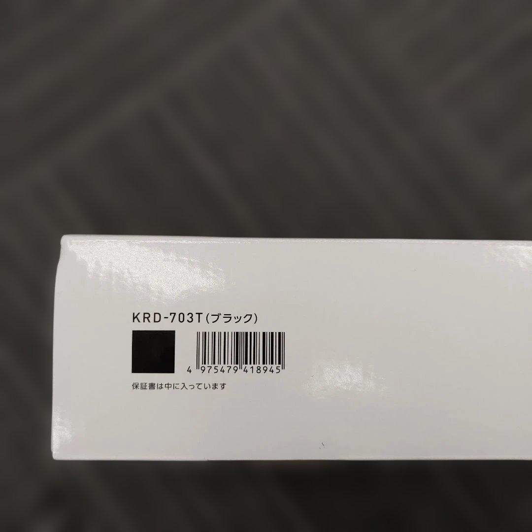 601060オムロン 体重 体組成計 カラダスキャン ブラック KRD-703T