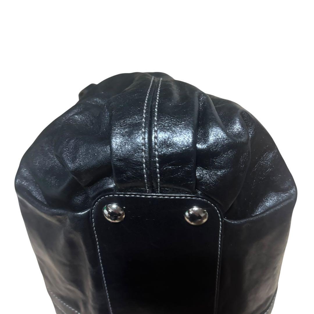 COACH y2k shoulder bag brown leather コーチ