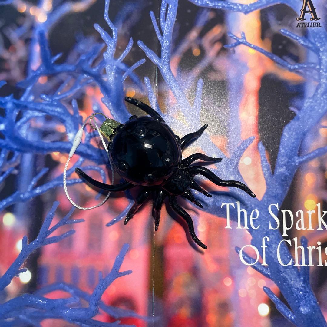アスティエ・ド・ヴィラット　クリスマスオーナメント　ウエンズデイ＆スパイダー