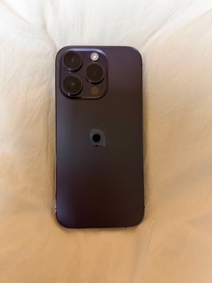 iPhone 14 Pro ディープパープル 本体　256GB バッテリー80%
