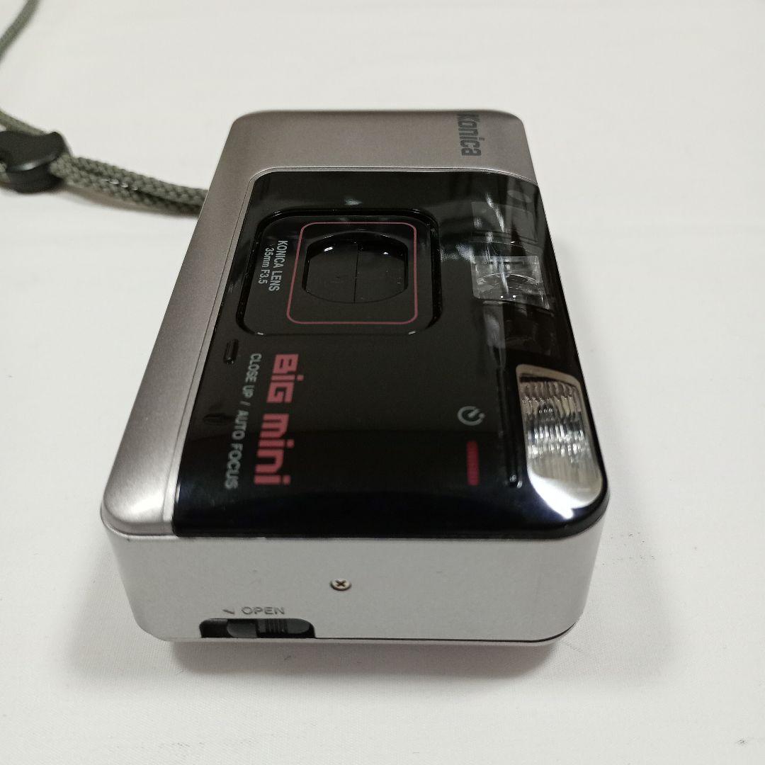【美品】Konica コンパクトフィルムカメラ BiG mini A4 シルバー
