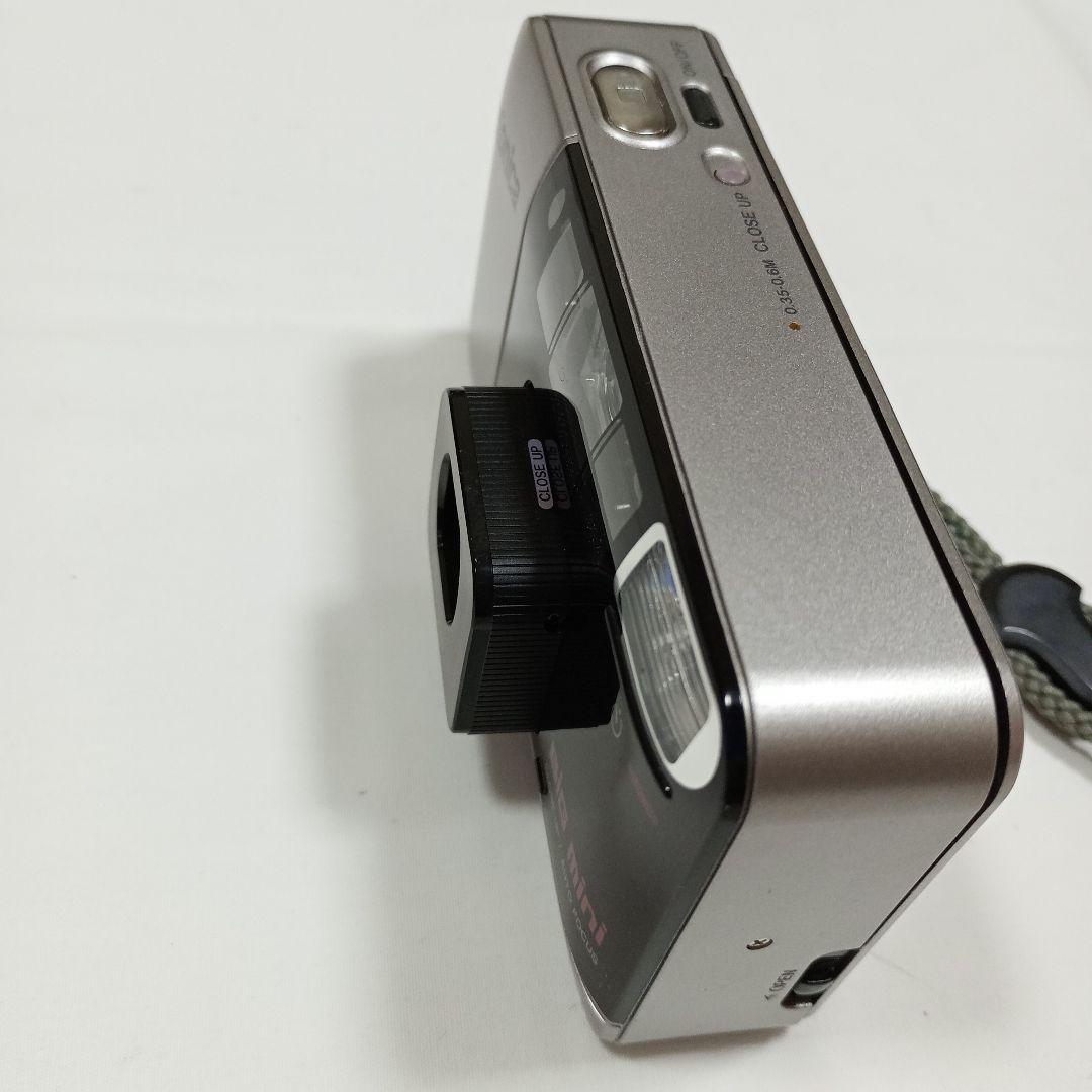 【美品】Konica コンパクトフィルムカメラ BiG mini A4 シルバー