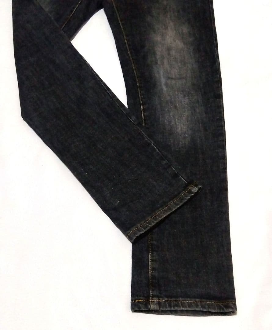 ヴェルサーチ ジーンズ ゴールド メデューサ スリムフィット デニム ビンテージ