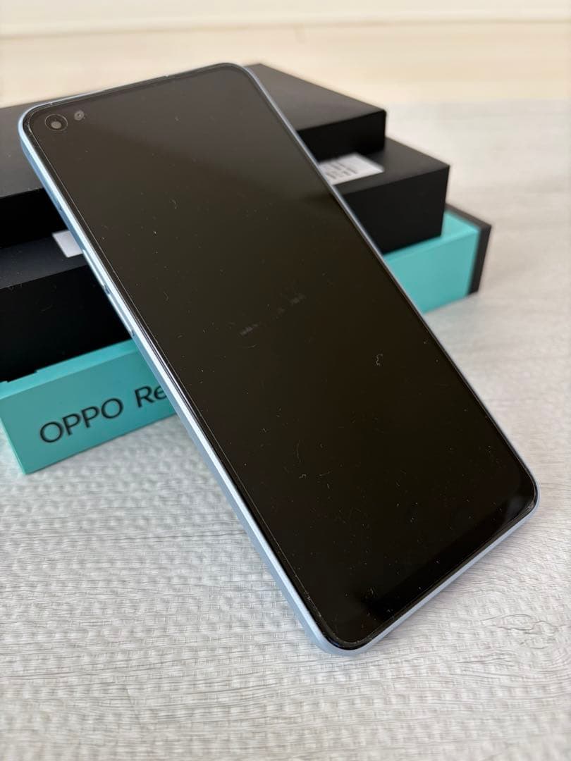[中古][やや傷あり] OPPO Reno7 A ミントグリーン 本体