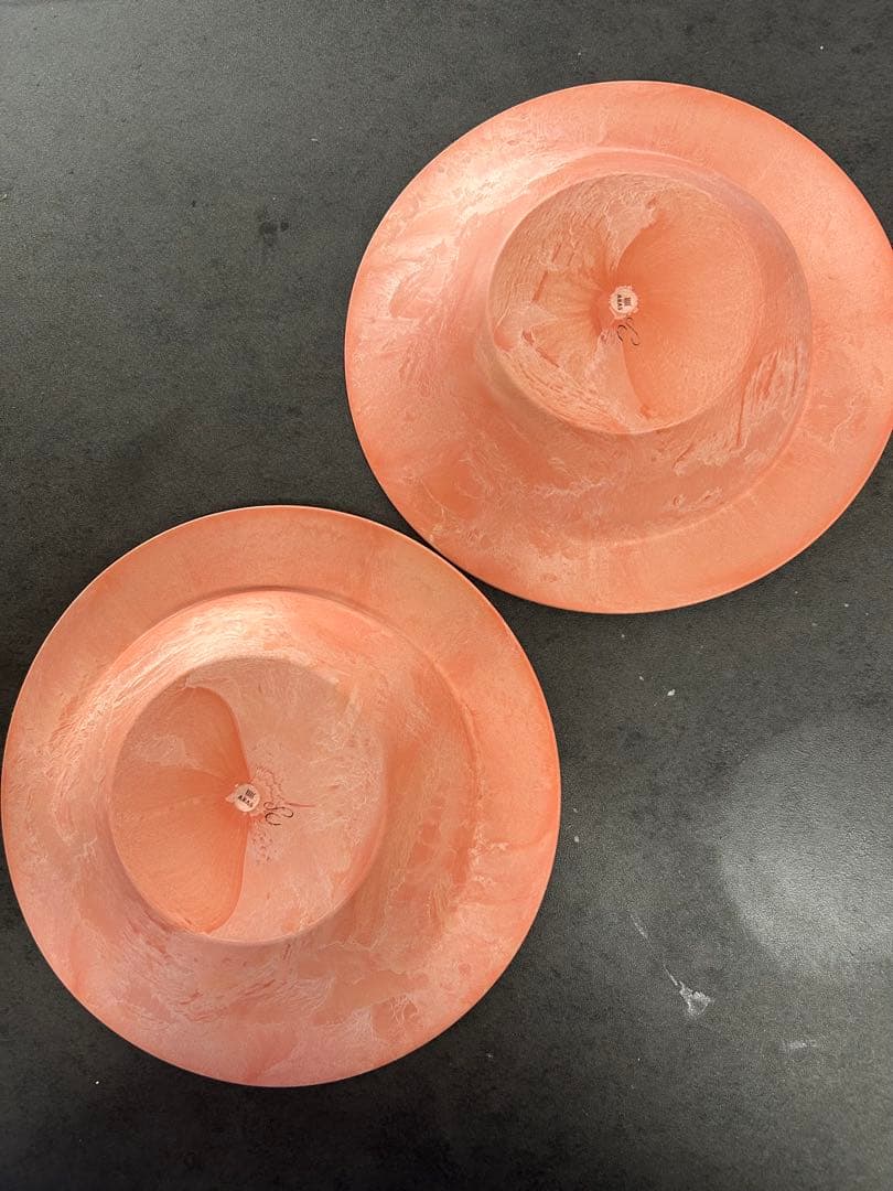 エイラスaras海水シリーズコーラルピンク深皿スクープ小カレースプーンセット