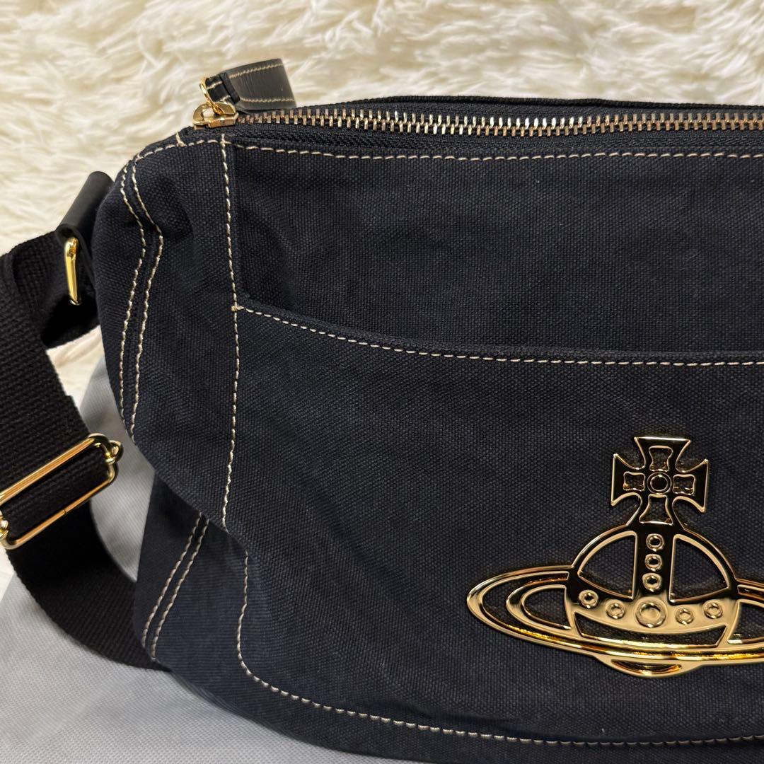 ヴィヴィアンウエストウッド ショルダーバッグ オーブ金具 保存袋 タグ付