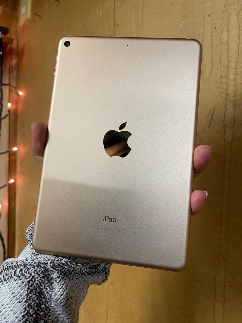 美品Apple IPAD MINI 5 64GB SIMなしゴールド