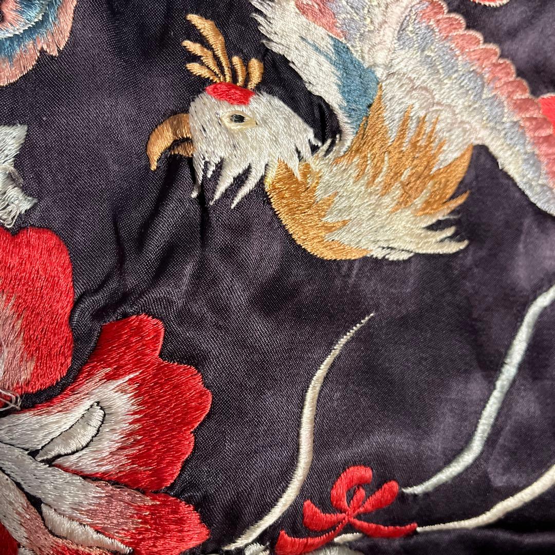 サテン　ビンテージ　古着　30s スカシャツ