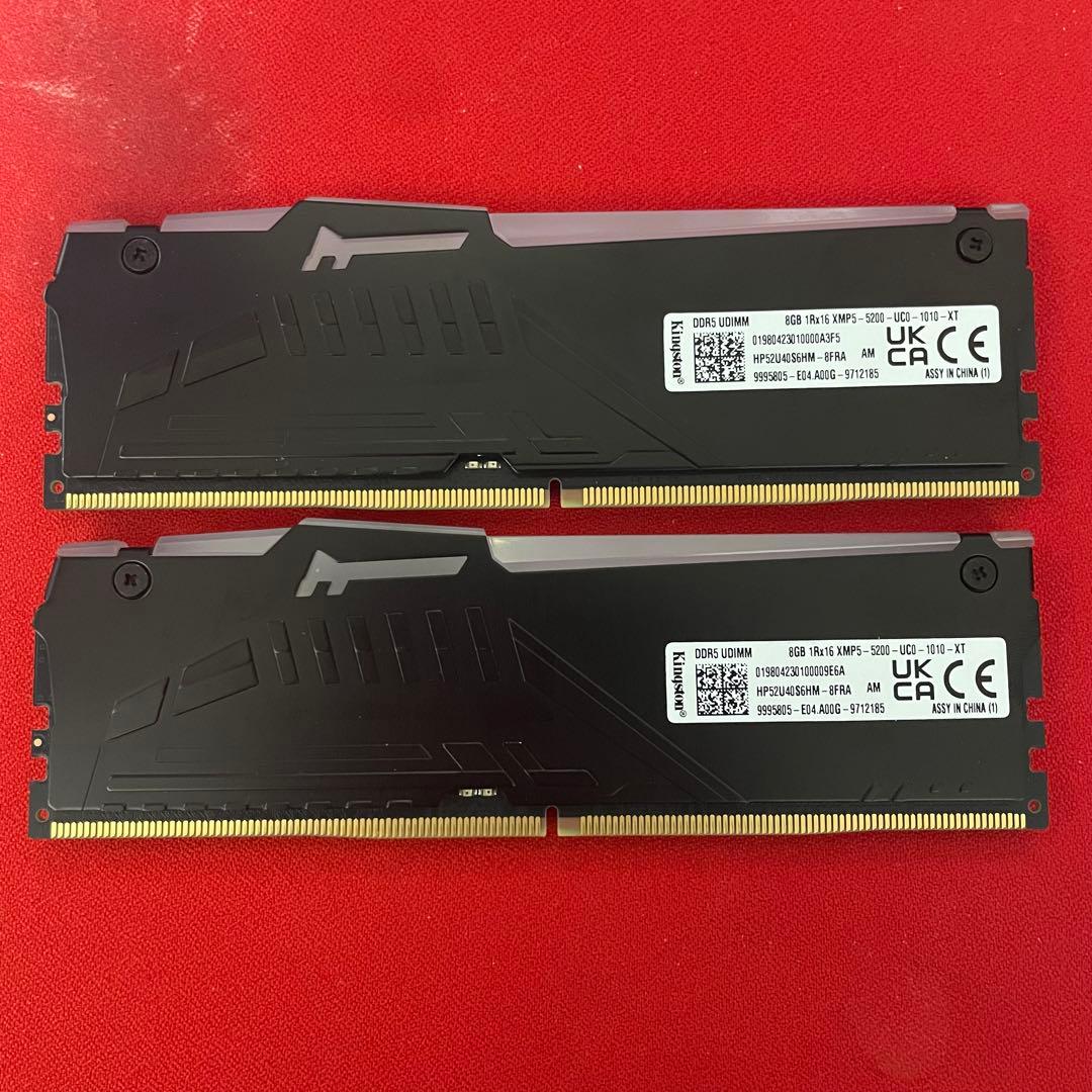 テ*4様 KINGSTON FURY BEAST DDR5 16GB (8GB×