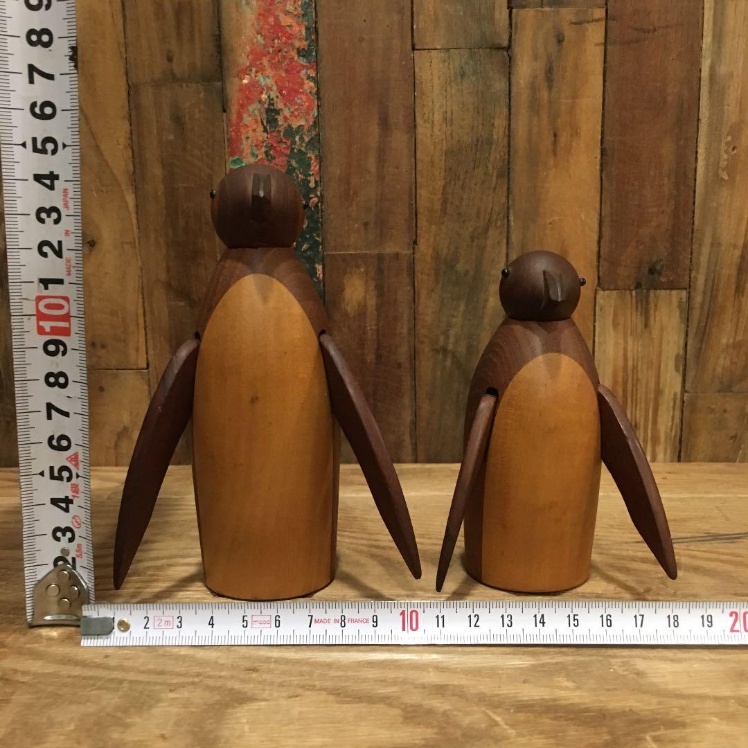 ビンテージ SKJODE SKJERN社 ペンギン親子 デンマーク 北欧 激レア