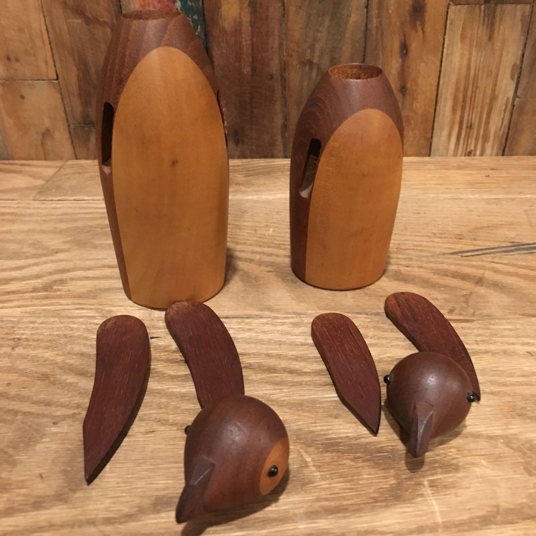 ビンテージ SKJODE SKJERN社 ペンギン親子 デンマーク 北欧 激レア