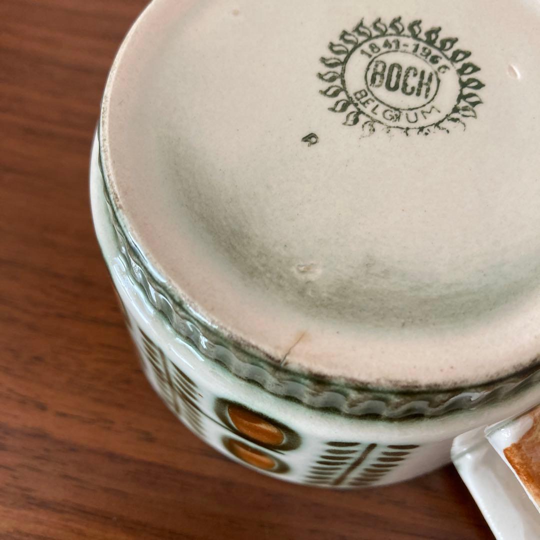 boch(ノア)　レア！　スープカップ×2個　ベルギー