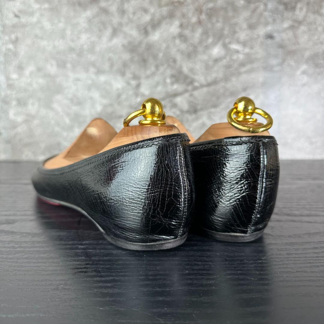 S310 大きいサイズ25cm クリスチャンルブタン バレリーナ バレエシューズ