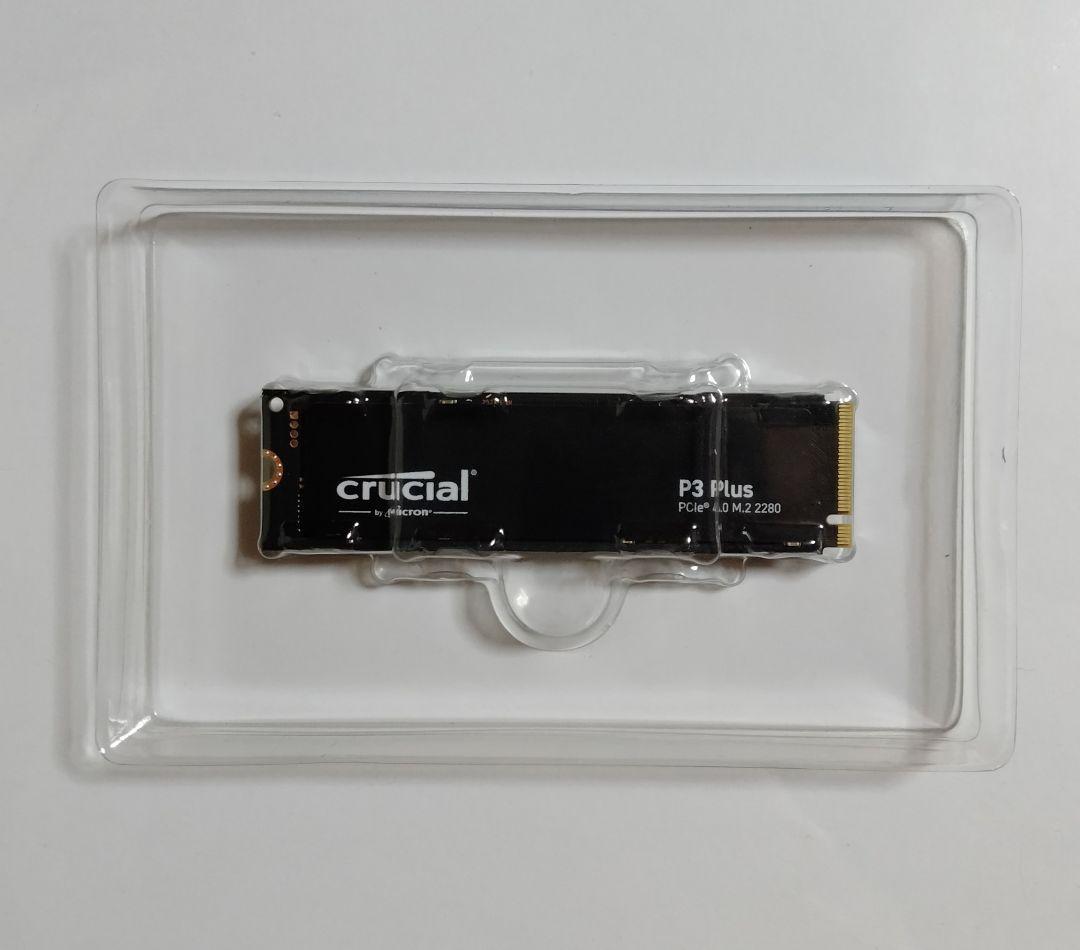 新品　Crucial P3 Plus　1TB　SSD　PCIe 4.0　NVMe